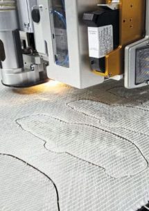 Laserschneiden Textil