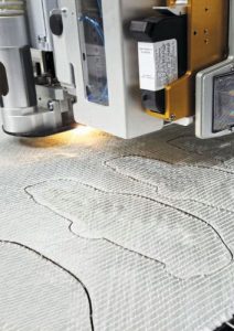 Textilien Laserschneiden